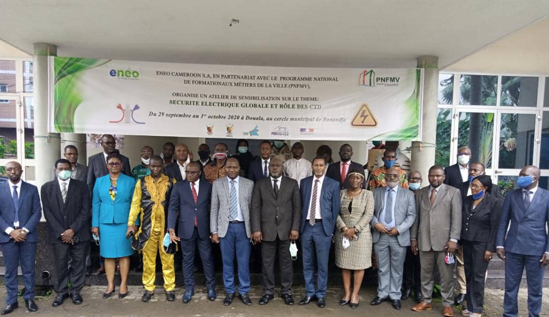 A l’initiative d’Eneo Cameroun, un atelier pilote de sensibilisation sur la protection des personnes contre les dangers du courant électrique se déroule du 29 septembre au 1er octobre 2020 dans la cité économique camerounaise.
