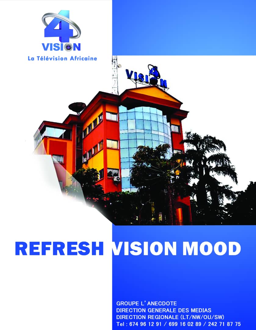 A l’initiative de son directeur pour les régions du Littoral, Sud-ouest et Nord-ouest, Parfait Bisso Nyobe, le groupe l’Anecdote tient la première édition du ‘’Refresh Vision Mood’’ ce vendredi 26 novembre 2021 dans la capitale économique camerounaise.