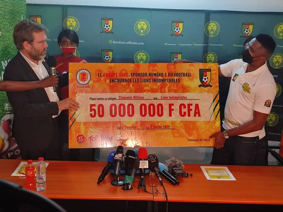 CAN 2021 : les Brasseries du Cameroun promettent 150 millions aux Lions Indomptables en cas de victoire à la finale  