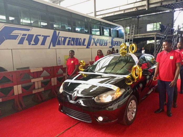 Le véhicule mis en jeu par le top management de l’entreprise créée le 1er mai 2003, a été présenté ce lundi 22 mai 2023 à Douala.