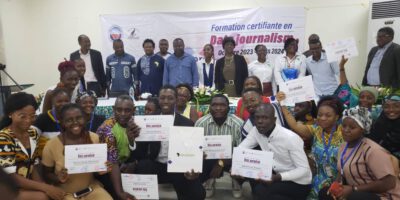 Ces apprenants de l’Université de Douala ont bénéficié d’une formation certifiante en Data journalism d’octobre 2023 à mars 2024. Les diplômes de fin de formation leur ont été décernés vendredi 15 mars.  
