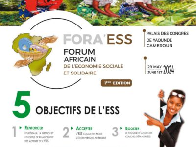 La 1ère édition du Forum africain de l’économie sociale et solidaire (FORA’ESS) s'ouvre ce mardi 28 mai 2024 au Palais des congrès, dans la capitale camerounaise.