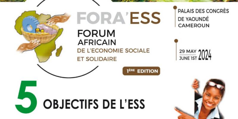 La 1ère édition du Forum africain de l’économie sociale et solidaire (FORA’ESS) s'ouvre ce mardi 28 mai 2024 au Palais des congrès, dans la capitale camerounaise.