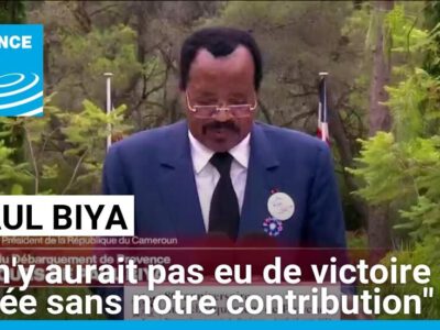 80 ans du débarquement de Provence en France : Paul BIYA prend la parole au nom de ses pairs africains