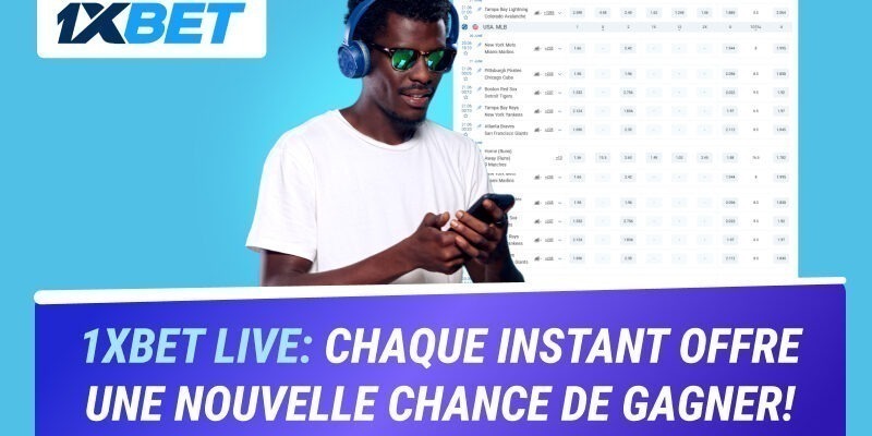 Vous aimez le sport, mais vous n'avez pas toujours la possibilité de suivre les matchs à la télévision ? Nous avons la solution ! Sur la plateforme 1xBet, vous pouvez profiter du streaming en direct des événements sportifs les plus populaires tout à fait gratuitement, même sans argent sur votre compte. Entrez dans le jeu sur notre plateforme et découvrez la réponse à la question : comment puis-je faire du profit en pariant ?