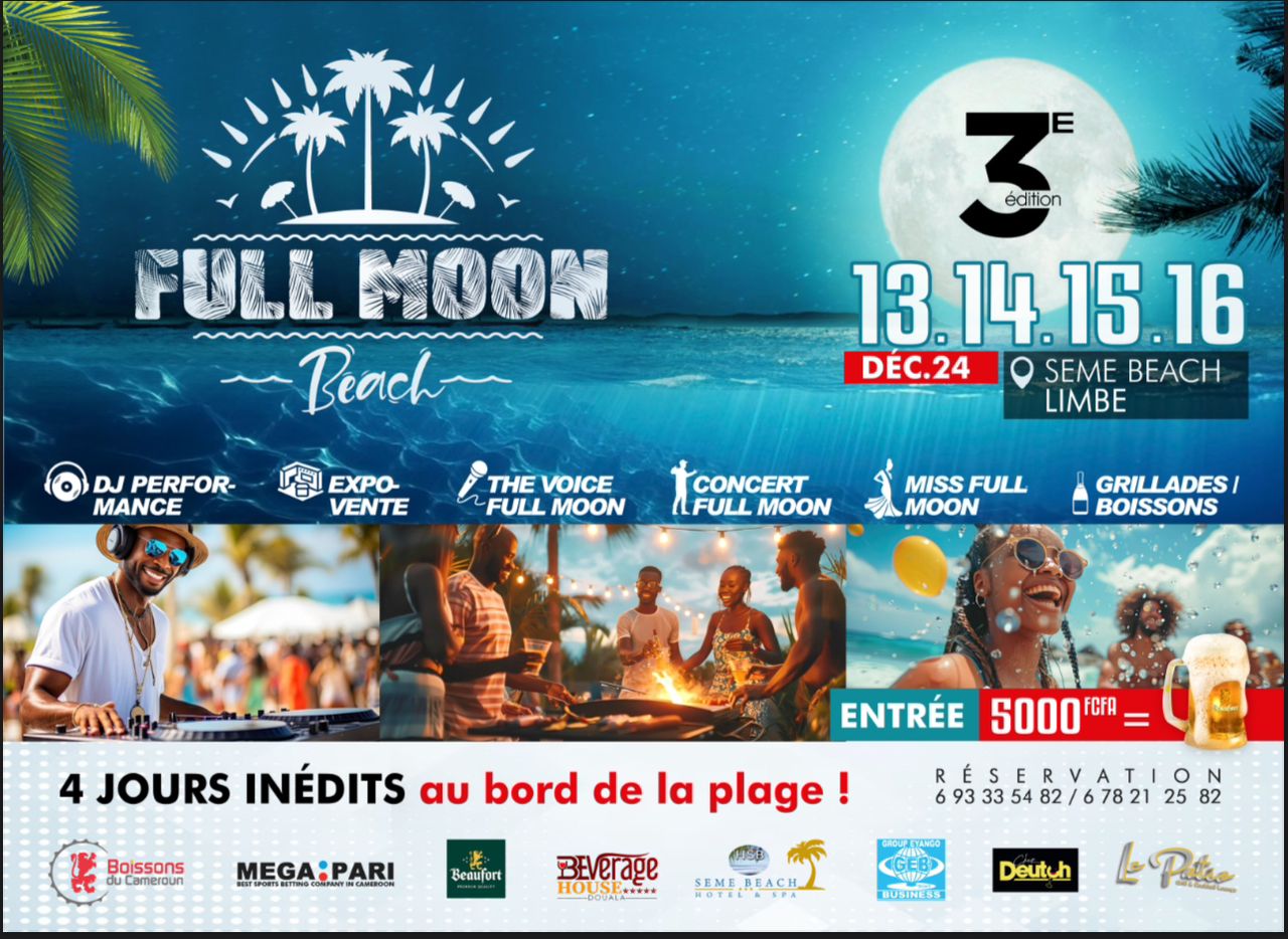 Ce rendez-vous du divertissement, de la culture et de l’artisanat se déroulera du 13 au 16 décembre 2024 à l’hôtel Seme Beach.