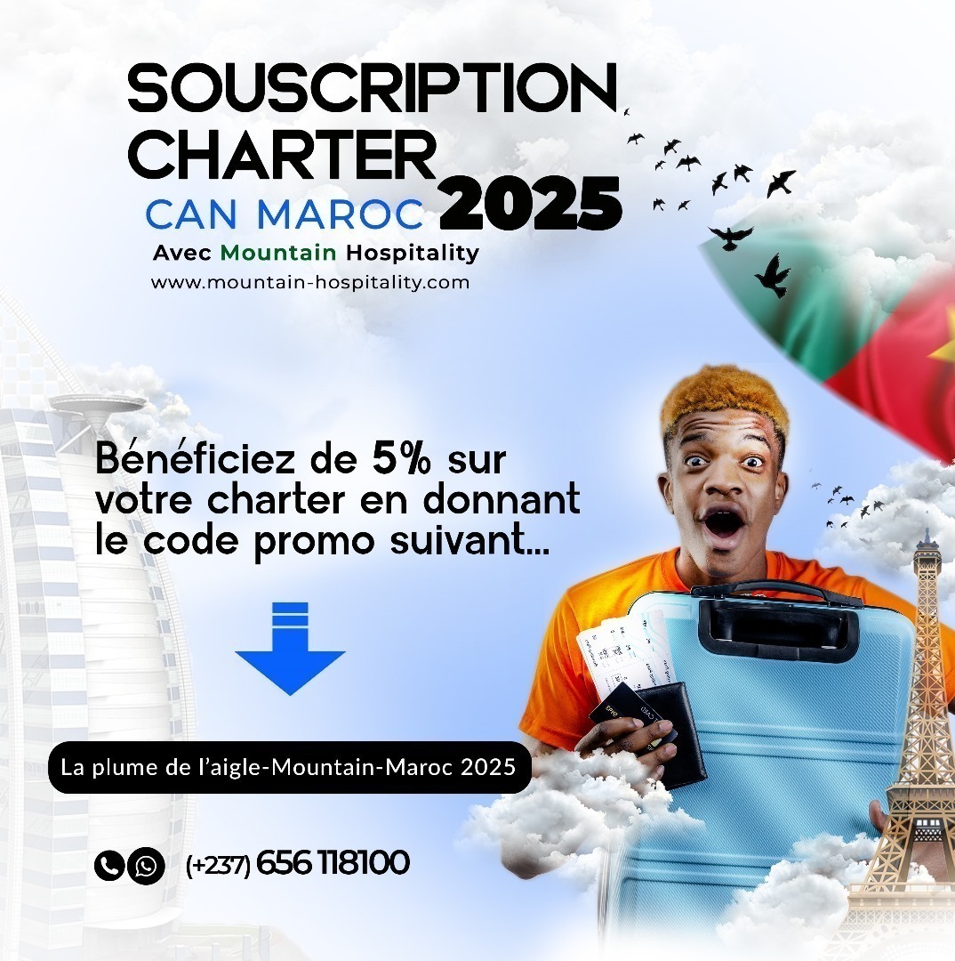 Les deux structures ont signé un contrat de partenariat ce lundi 11 novembre 2024 pour faciliter les voyages du Cameroun vers le Maroc dans le cadre de la Coupe d’Afrique des Nations de football au royaume chérifien.  