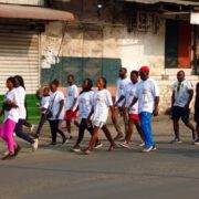 A l’initiative du jeune Willy Douma, ils étaient nombreux à marcher le 22 décembre 2024 dans Ngodi et ses environs.