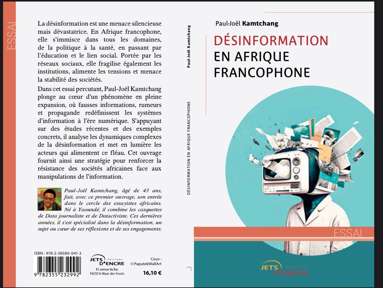 Entre fausses informations, rumeurs et propagande, le phénomène prend de plus en plus de l’ampleur. C’est dans un essai  de 120 pages,  publié aux éditions  Jets d’Encre,  que l’auteur camerounais attire  l’attention des médias.