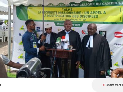 La clôture du 62ème synode de l'Église évangélique du Cameroun, qui s'est tenu dans la capitale économique, a été marquée par un culte d'action de grâce. Cet événement mémorable a couronné quatre jours de travaux réalisés dans un esprit de sérénité et de communion fraternelle. Ce fut également l'occasion pour l'Église de consacrer dix pasteurs, désignés sous le nom d'« ouvriers multiplicateurs ».